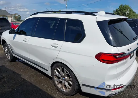 2022 BMW X7 xDrive40I z USA, uszkodzony, nr VIN 5UXCW2C01N9M36733